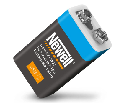 Bateria lub akumulatorek NEWELL Akumulator Newell 9 V USB-C 500 mAh